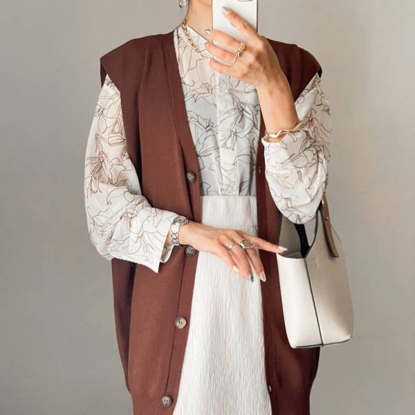 コレ一つで「大人なサマ見えコーデが完成」！【サマーニットベスト】の合わせ方を紹介♡