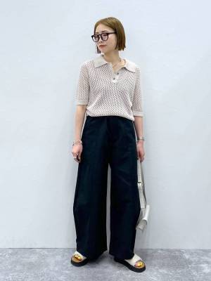 “好印象カラー”ってコレ♡【グローバルワーク】二の腕カバーも◎ 「ベージュトップス」