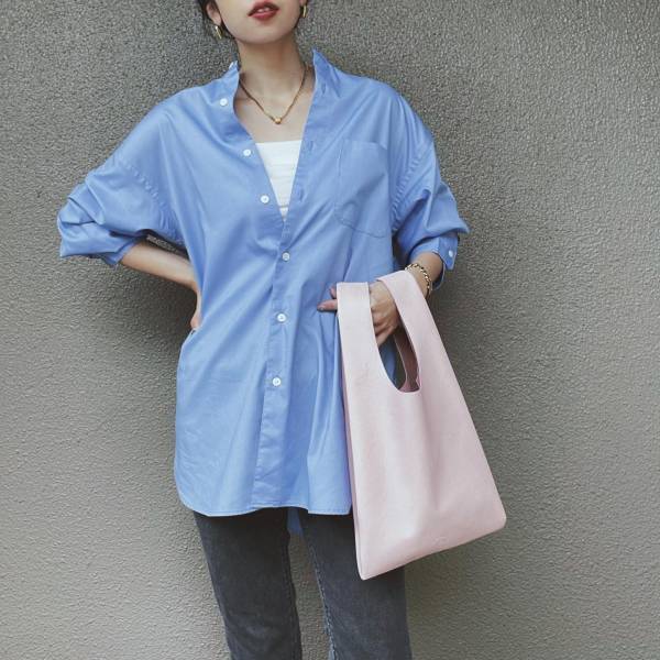 やっぱ頼りになる♡【GU】買い足すべきは「こなれシャツ」！