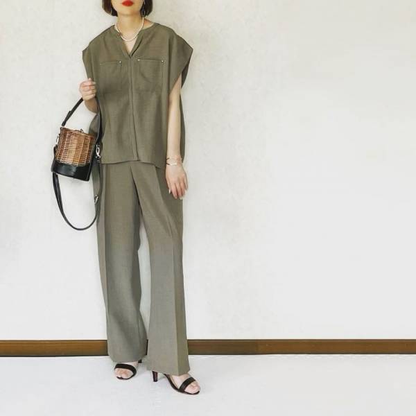 「脚長要素満載」で「ホント素敵」♡【しまむら】おしゃれすぎる”セットアップ”紹介