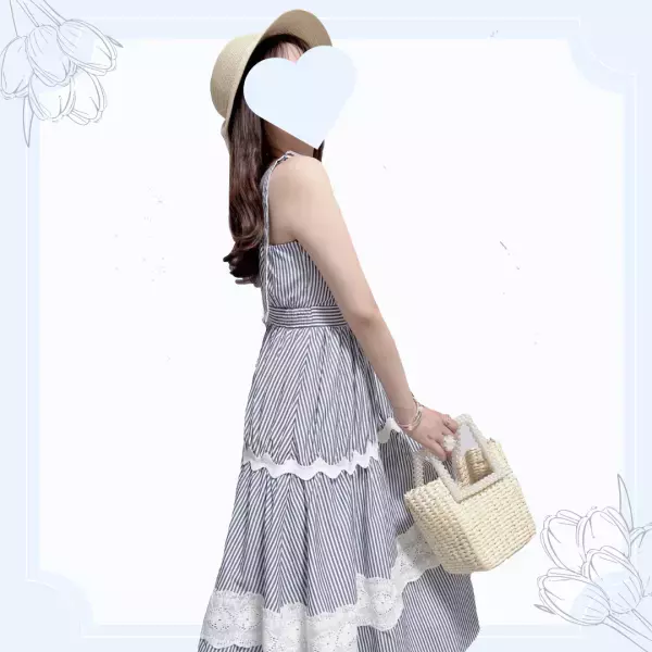 「着心地快適」「ボディラインをスッキリ見せ」！【toccocloset】で”爽やか清楚ワンピ”を発見！