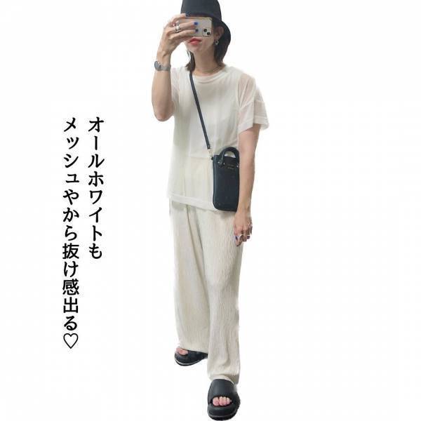 これで「1週間無敵」！！【しまむら】「最近の中で1番のヒット」の”メッシュトップス”特集