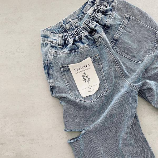 「欲しかったやつ〜」♡【しまむら】「シルエットいい」”カットデニム”が「タイプ過ぎ」