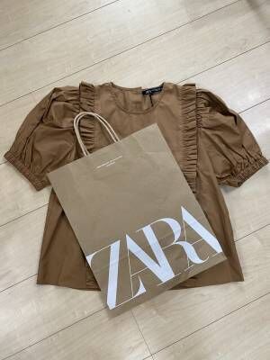 「シックな雰囲気」で「主役級」【ZARA】の”半袖シャツ”がとーってもオシャレ！