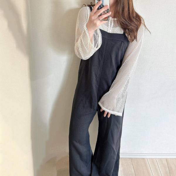 「ドンピシャ」見つけちゃいました♡【しまむら】の「綺麗め」”サロペット”2選