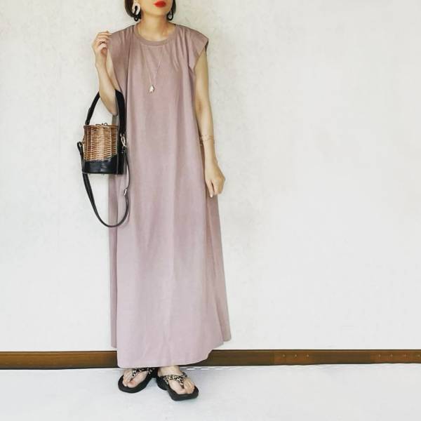 シルエット「めちゃ可愛くないですか？」【しまむら】「万能」すぎて大満足♡”ゆったりワンピース”2選