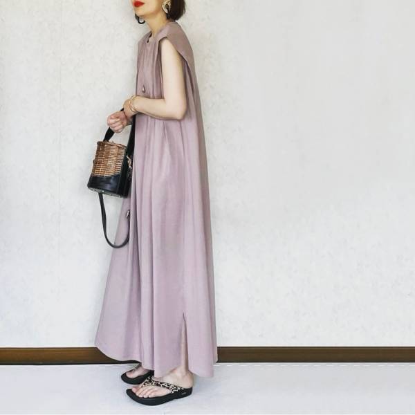 「垢抜けはこれ」！！【しまむら】の”キャミワンピース”って「めちゃ可愛くないですか？」