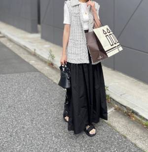 「一目惚れ」してしまった…！！【ZARA】の”ツイードベスト”が可愛すぎてる！！