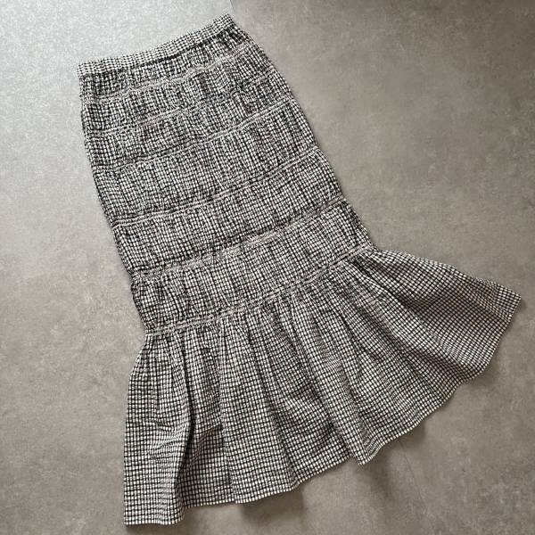 「発見して速攻でポチッた」レベルの可愛さ！【GU】形も着心地も最高な”チェックスカート”正直レポ