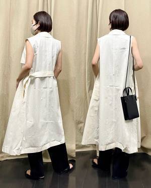 「高見え効果」スゴすぎ…！【ユニクロ×JWAnderson】ヘビロテ確定！”リネンブレンドワンピース”が夏に活躍