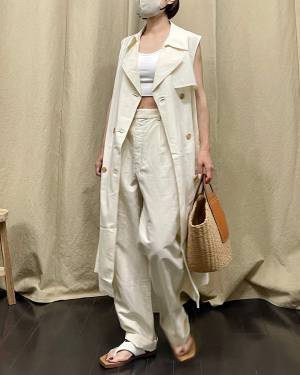 「高見え効果」スゴすぎ…！【ユニクロ×JWAnderson】ヘビロテ確定！”リネンブレンドワンピース”が夏に活躍