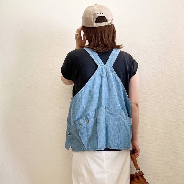 ＜めっちゃ可愛くないですか♡＞【ワークマン】おしゃれさんも、うっとり♡ 話題の「デニムベスト」
