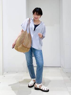 他のシャツより『特にイイ』♡♡【グローバルワーク】お手入れ楽ちん！ 体型カバーも叶う「優秀シャツ」