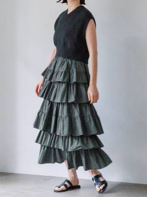 可愛くて、困りますッッ♡【ローリーズファーム】レベチなデザインに痺れるッ!!「フリルスカート」