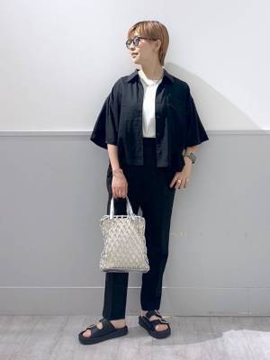 大・大・大活躍の予感ッ!!【グローバルワーク】二の腕カバーも嬉しい（泣） 優秀「半袖シャツ」