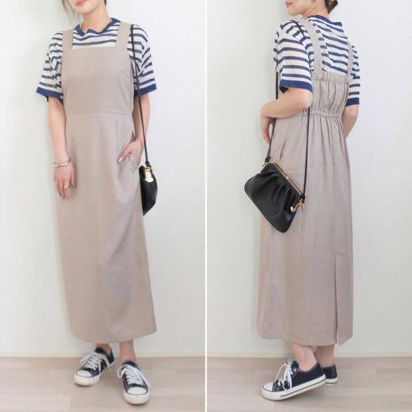 こりゃ《着回し力、最強説》 【GU】”少ない服でおしゃれ”が叶う♡ 人気の「マルチウェイワンピ」