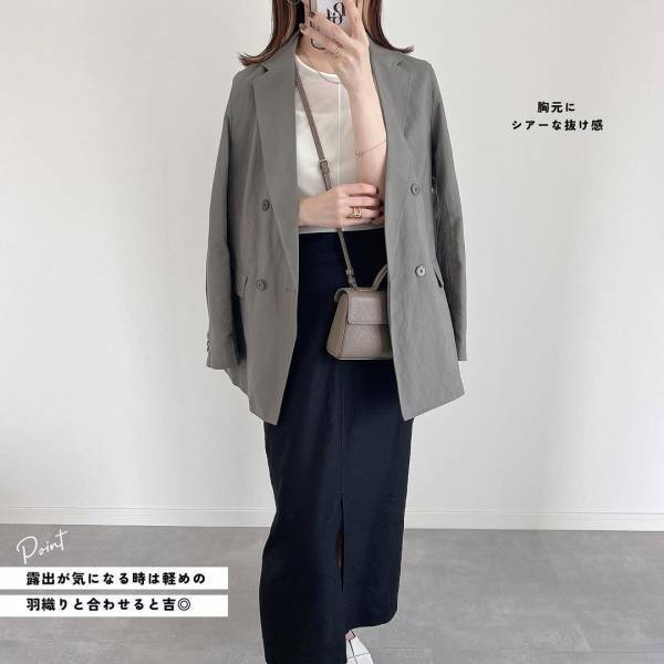 ＜想像以上に、可愛いわぁ♡♡＞【GU】後ろ姿も、手抜きゼロ！「高見えスカート」