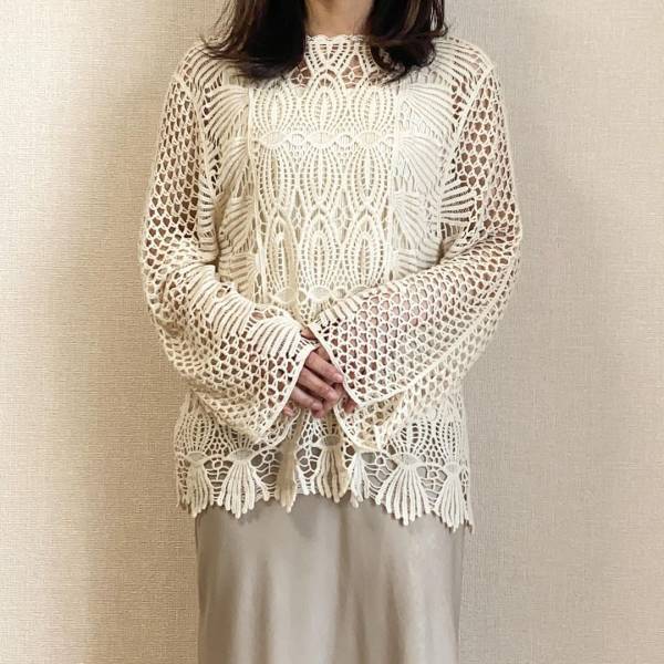 「高見えすぎ」て「びっくり」しちゃった！【しまむら】”クロシェトップス”特集