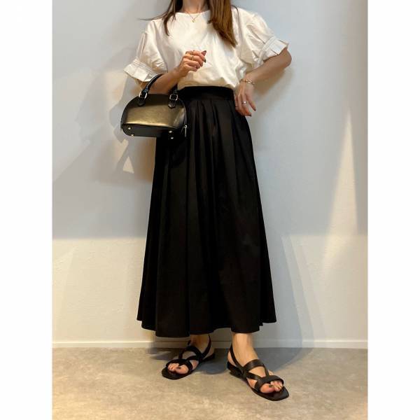 「大人可愛い夏コーデ」が簡単にできちゃう♡【Chaco　closet】“袖フリルTシャツ”がかわいい