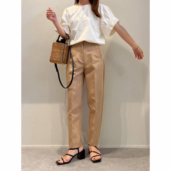 「大人可愛い夏コーデ」が簡単にできちゃう♡【Chaco　closet】“袖フリルTシャツ”がかわいい