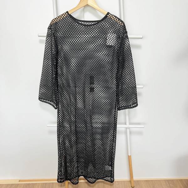 「どハマりしてる」「またまた可愛い」の発見【しまむら】これ一枚で「マンネリ脱出」”メッシュワンピース”