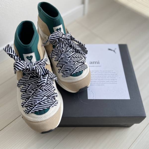 【PUMA＆AMIPARIS】のコラボが激アツ！！「特別感満載」で「楽チン」な“スニーカー”がおすすめ