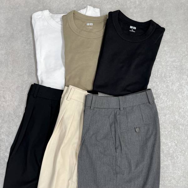 夏にガンガン着回したい～！【ユニクロ】「色違いで買うほどお気に入り」定番大人カジュアルコーデ