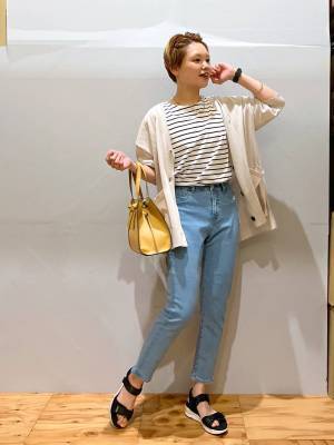 《夏のお悩み、一気に解消！！》【グローバルワーク】可愛くて多機能って、すご♡「優秀カーデ」