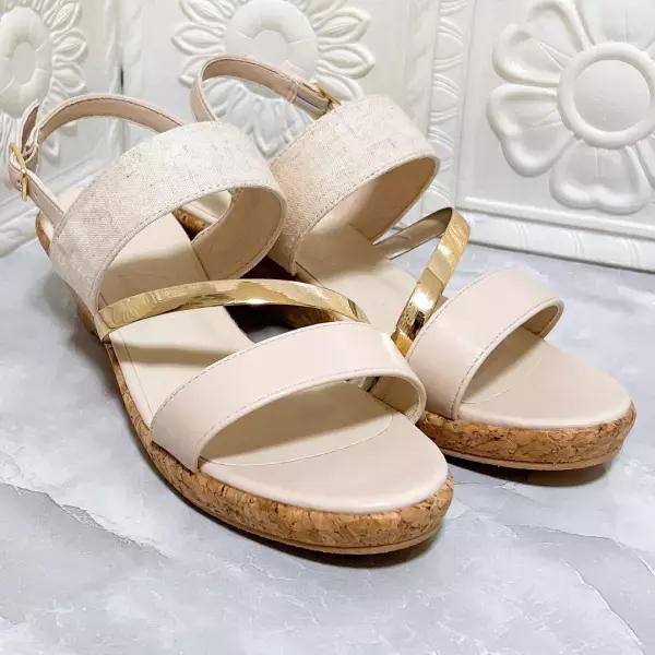 可愛すぎて「プチプラと思えない」！！「買って大満足」【vivian　collection】“ウェッジサンダル”集