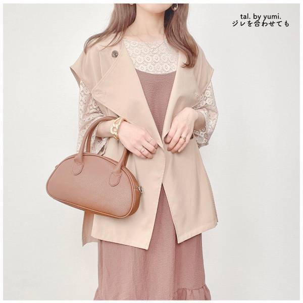 さっっすが【しまむら】♡ くすみピンクが最高に可愛い！「レーストップス」