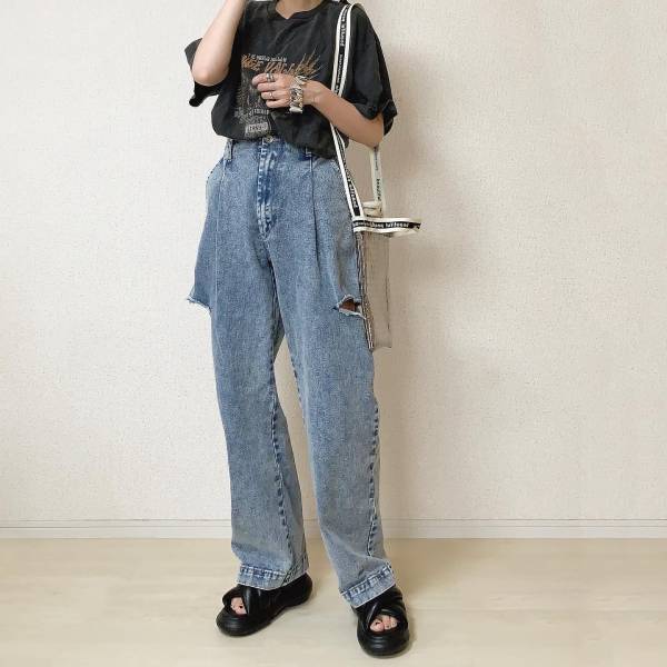 超々カワイイッ♡「プチプラ」って最ッ高だ！！【しまむら】去年から「人気」“カットオフデニム”集