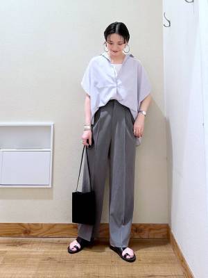 待って！ 最っっ高じゃん♡【グローバルワーク】オンオフいける！ 買って損なし「通勤トップス」