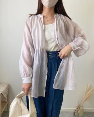 「可愛すぎるし」「安いし」最高すぎる！！【しまむら】「淡色コーデにおすすめ」”シアートップス”まとめ