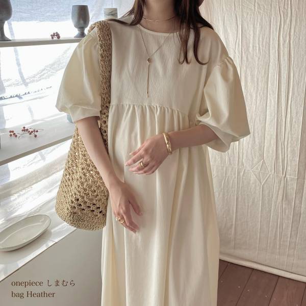 「淡色好きにはたまらない」♡「シルエットが可愛い」【しまむら】”夏にぴったりワンピース”特集