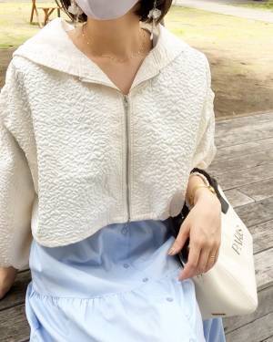 「華奢見え」するし「大活躍の予感」♡【しまむら】「大満足」の”ホワイトアイテム”が「高見え」