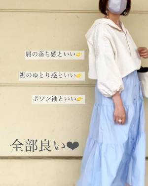 「華奢見え」するし「大活躍の予感」♡【しまむら】「大満足」の”ホワイトアイテム”が「高見え」