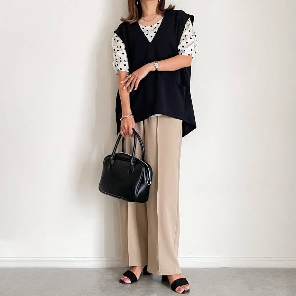 めちゃカワで最ッ高～～♡「格上げ間違いなし！」【aquagarage】“着回し万能ベスト”紹介