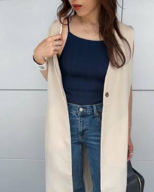 気になって「追加購入」しちゃった♡【ユニクロ】”カップ付キャミ”が「高見え」で可愛い