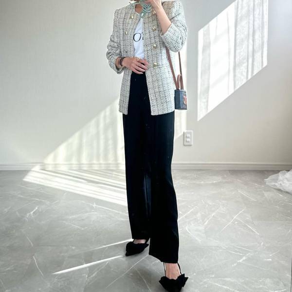「着るだけで一気に高見え」で「最強」【ZARA】の”ブレザー”でコーデを「格上げ」