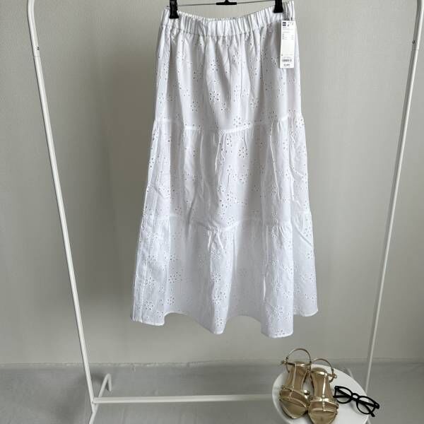 これホント買って正解すぎるぅ！！【GU】こだわりに感動した”最高白スカート”って？