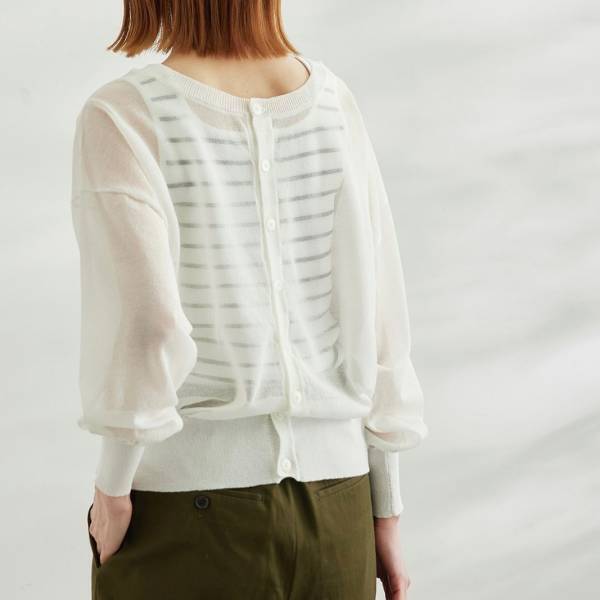 夏準備は「カーデ」から♡【ROPÉ PICNIC】前後2WAYで最強！ 今っぽ「シアーカーデ」