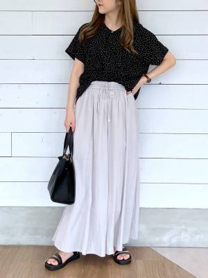 間違いないヤツじゃん（泣）【グローバルワーク】おしゃれに体型カバー！ 話題の「さらさらブラウス」