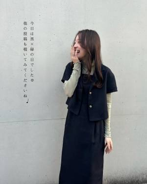 夏も「黒」が大優勝♡ 今季の【GU】は”当たり”だらけ！ シンプル＆きれいめ「黒ワンピ」