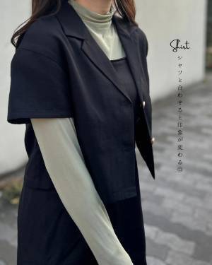 夏も「黒」が大優勝♡ 今季の【GU】は”当たり”だらけ！ シンプル＆きれいめ「黒ワンピ」