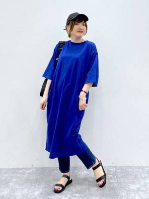 《こりゃ、夏のスタメンだぁッ！》 【グローバルワーク】着るたびヒンヤリ♡「涼しげワンピ」