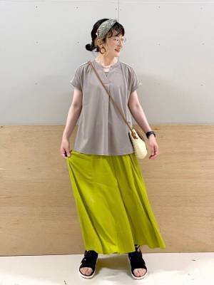 『シンプル』こそ『最強』だッ♡【グローバルワーク】腰回りの体型カバーも◎「きれいめトップス」