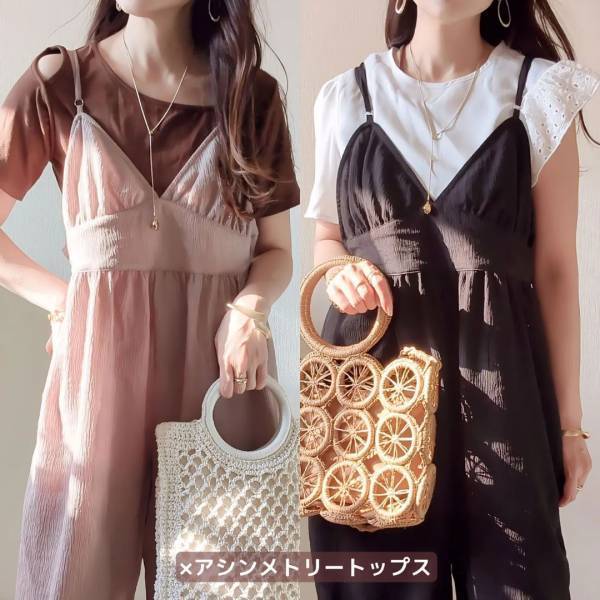 「かなり、人気ありました♡」 【しまむら】マニアもイロチ買い！ 後ろ姿まで可愛い「高見えサロペ」