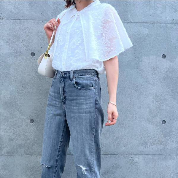 可愛いにもほどがある♡【しまむら】オシャレさん大絶賛！「ケープブラウス」