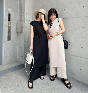 シルエット「感動」で大正解！「めちゃくちゃ楽ちん」【ユニクロ】「小柄でも似合う」”夏ワンピース”特集