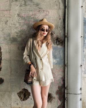 夏の【ハット】コーデのお手本♡